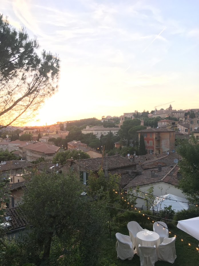 Sunset in Perugia